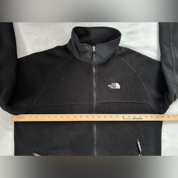The North Face Men's Full Zip Black Fleece Polartec Jacket Size L - Picture 4 of 11
